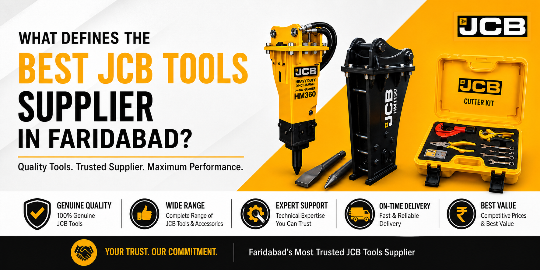 Best JCB Tools Supplier in Faridabad